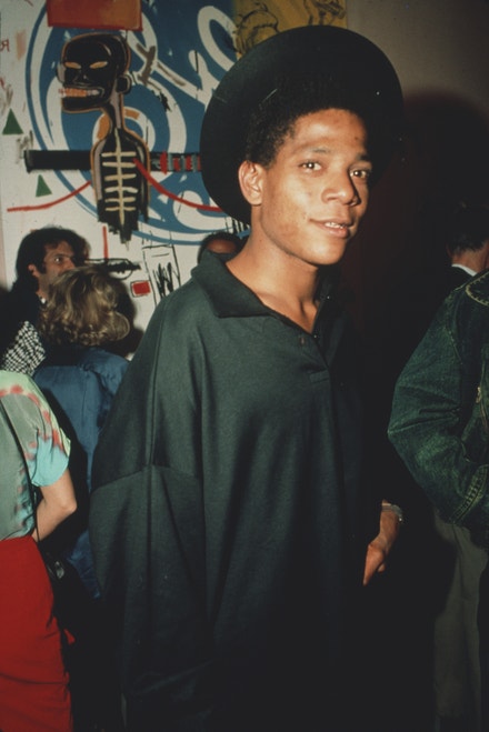 Jean-Michel Basquiat v roce 1985
