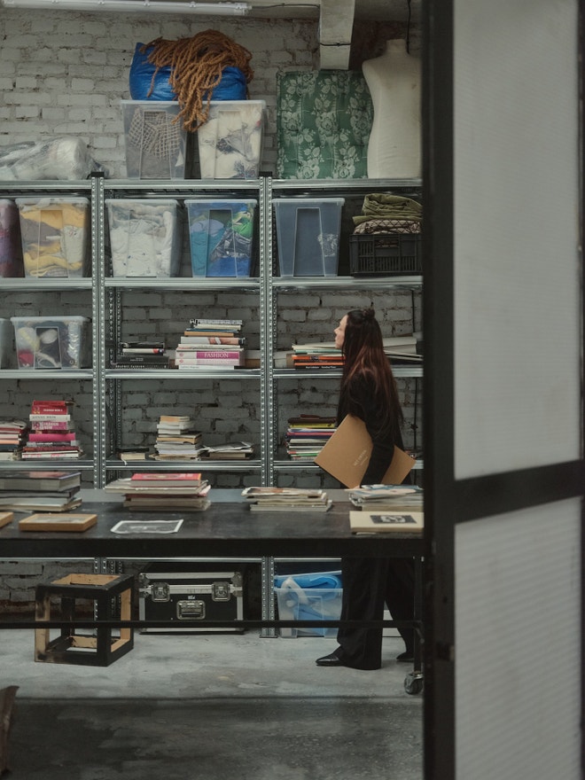 Bet Orten ve svém studiu