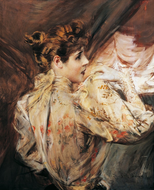 Portrait of Eleonora Duse, Giovanni Boldini, circa 1895, private collection