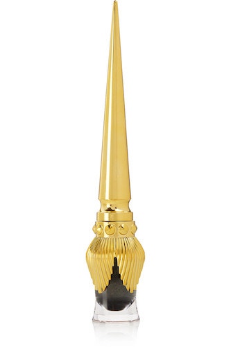 Oční stíny Metallic Eye Color v odstínu Black Sapphire, Christian Louboutin Beauté (prodává Net-a-porter), 45 €