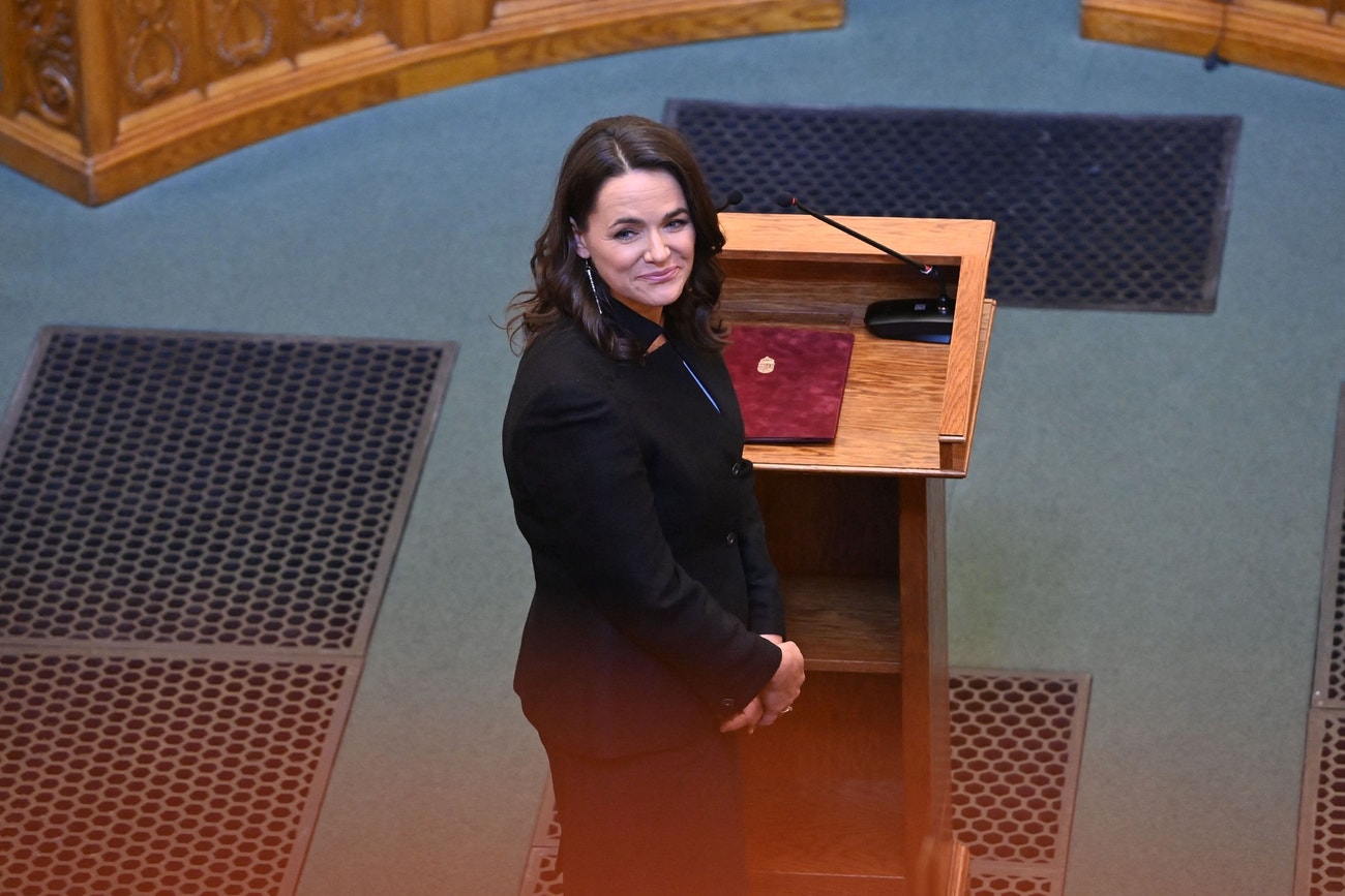 Katalin Novák se úřadu ujme v květnu 2022.