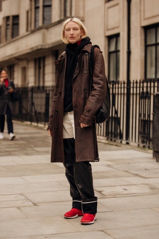 Progresivní street style z londýnského fashion weeku