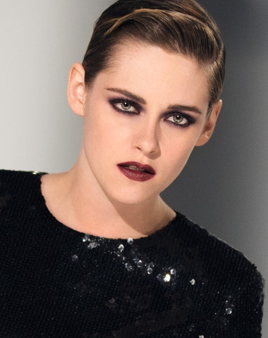 Exkluzivně ve Vogue: Kouřové oči podle Kristen Stewart