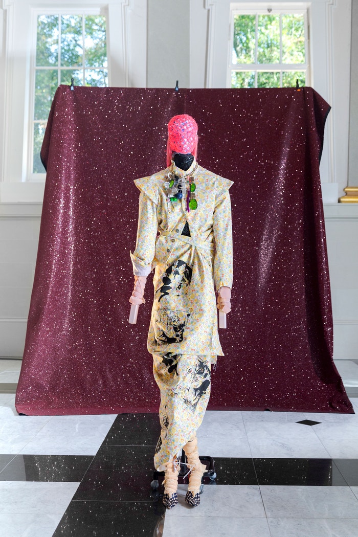 Matty Bovan Spring-Summer 2021 Autor: Lucy Alex Mac / Courtesy of Matty Bovan