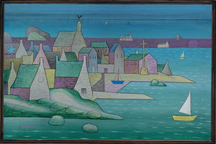 Jan Zrzavý, Přístav v Bretagni Ploumanac‘h, 1930