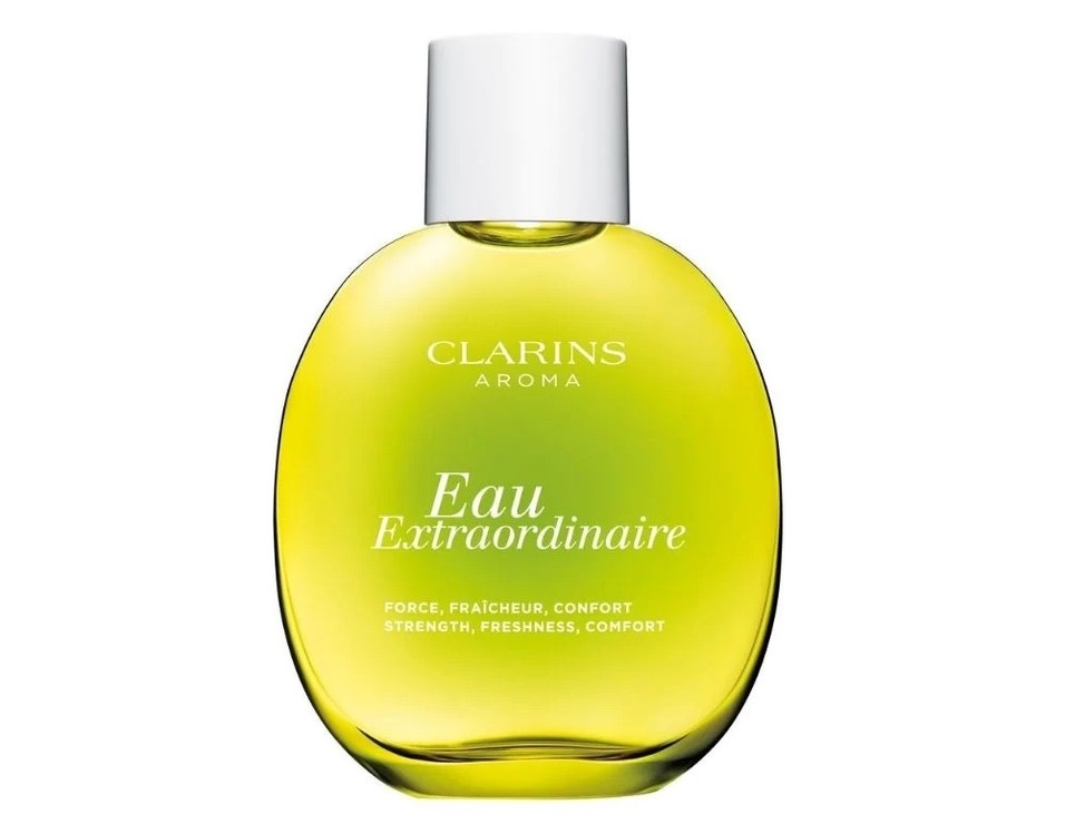 Osvěžující, hydratační tělová mlha Eau Extraordinaire, CLARINS, prodává Sephora, 1340 Kč