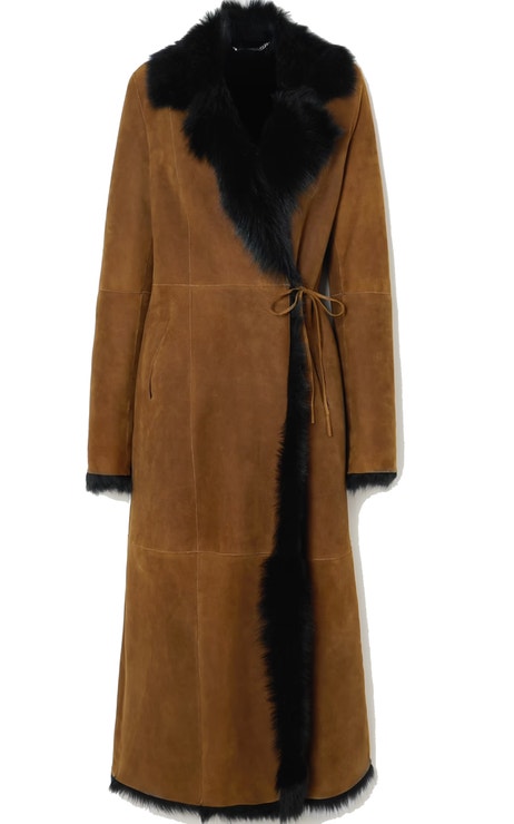 Kabát z kožešiny, NOUR HAMMOUR, prodává Net-a-porter, 2550 $