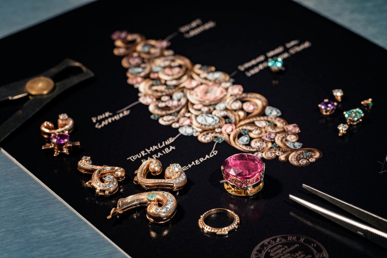 Hodinky Lady Arabesque z haute joaillerie kolekce Barocko, BULGARI