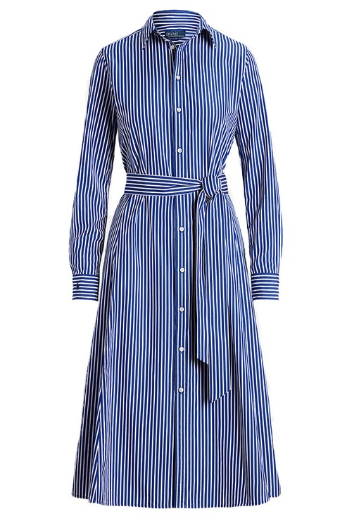 Bavlněné košilové šaty s páskem, Polo Ralph Lauren, prodává Ralph Lauren, 249,95 €