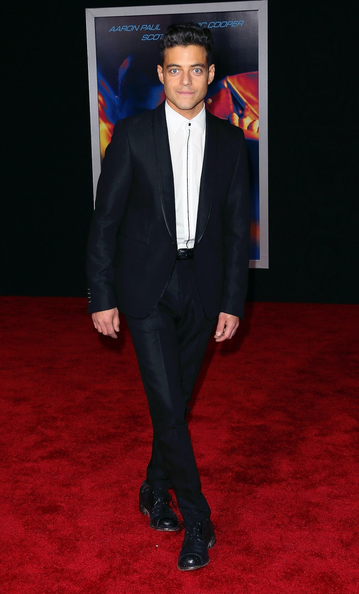 Rami Malek na hollywoodské premiéře filmu Need For Speed, březen 2014          Autor: David Livingston/Getty Images