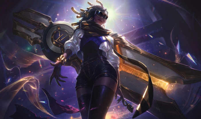 Senna z League of Legends v novém kostýmu značky Louis Vuitton