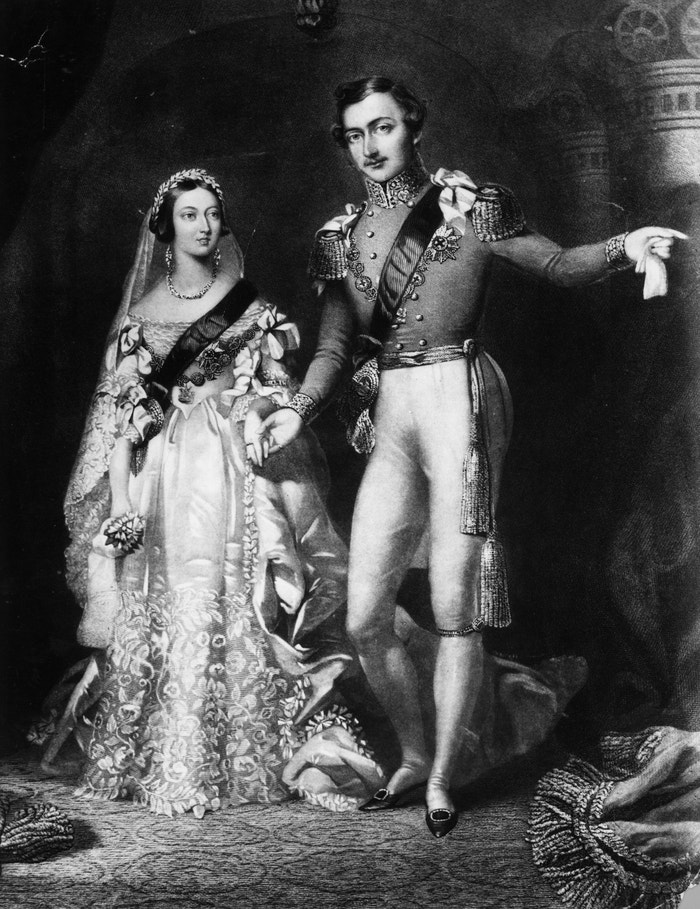 Královna Viktoria a princ Albert