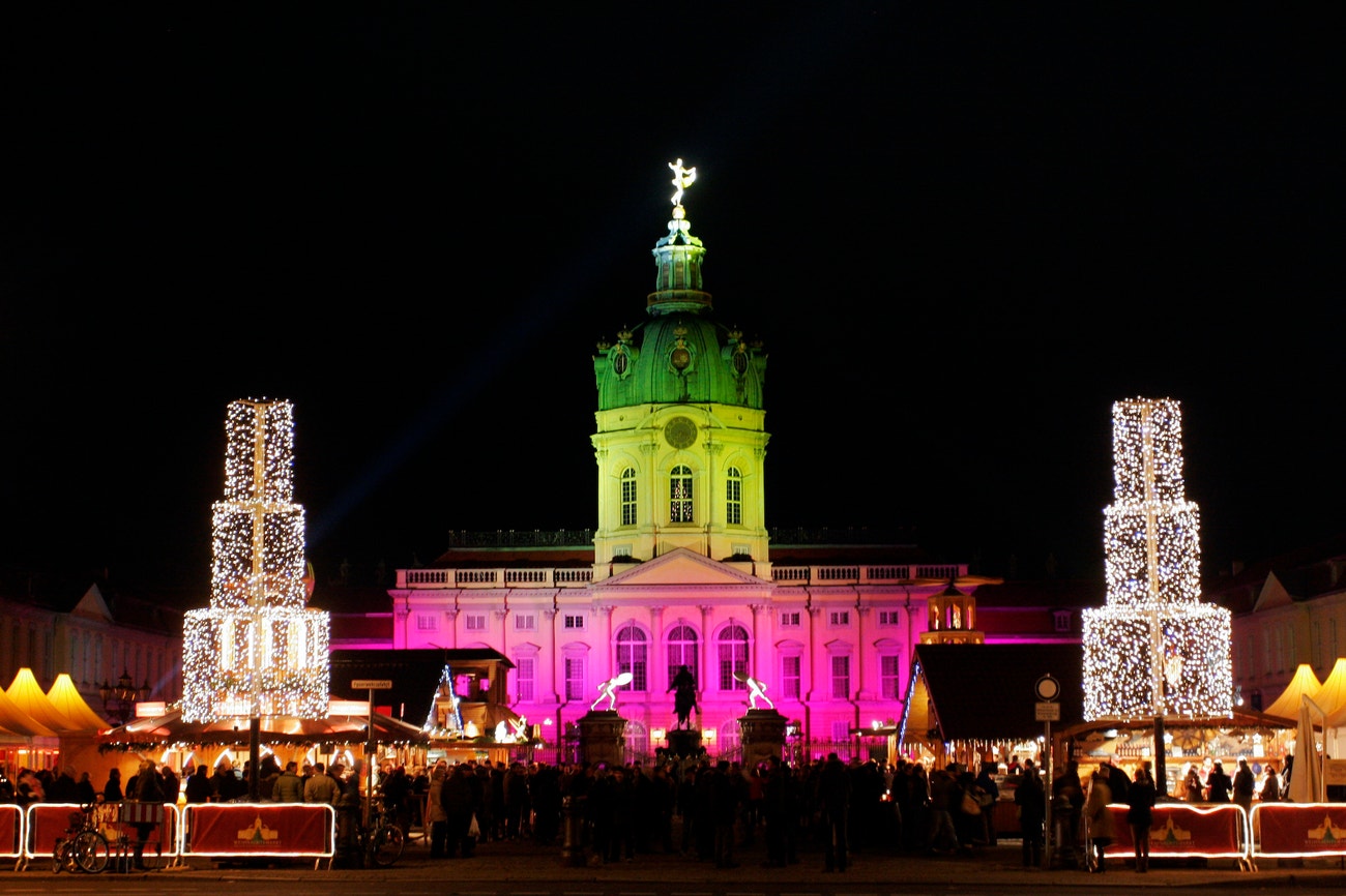 Vánoční trhy Charlottenburg v Berlíně