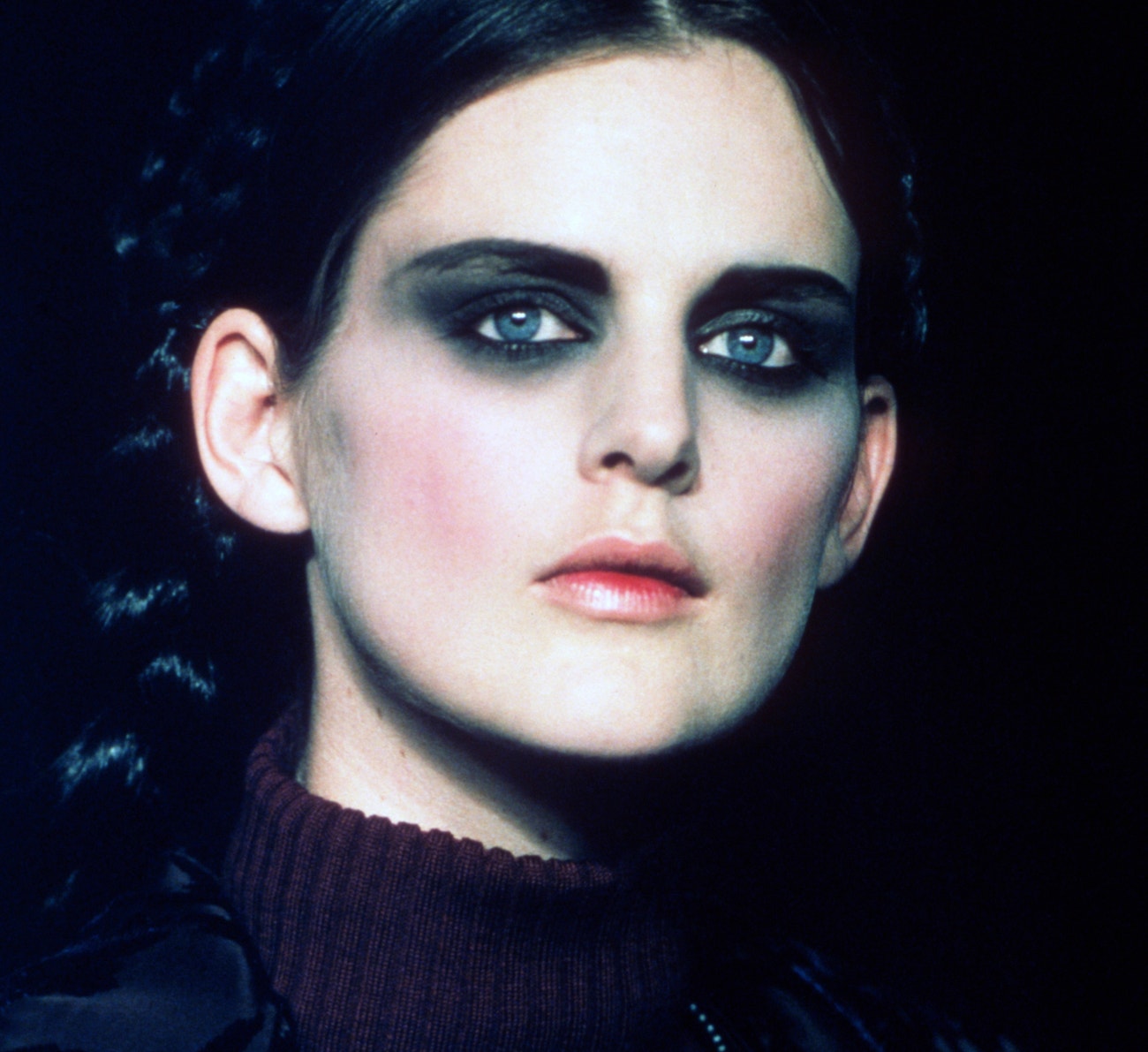 Stella Tennant na přehlídce Jean Paul Gaultier Haute Couture podzim - zima 1997/1998