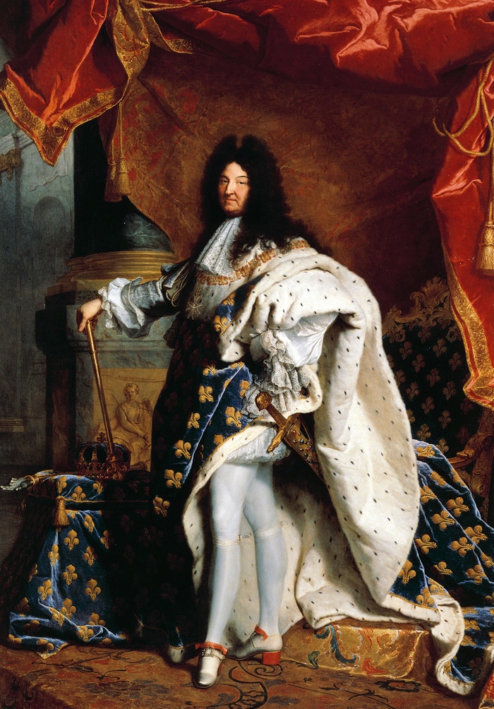 Portrét Ludvíka XIV. od Hyacintha Rigauda (1701)