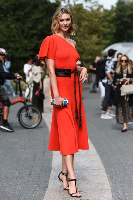 Karlie Kloss na fashion week v New Yorku 2019