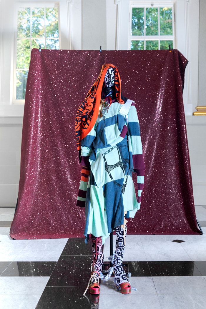 Matty Bovan Spring-Summer 2021 Autor: Lucy Alex Mac / Courtesy of Matty Bovan