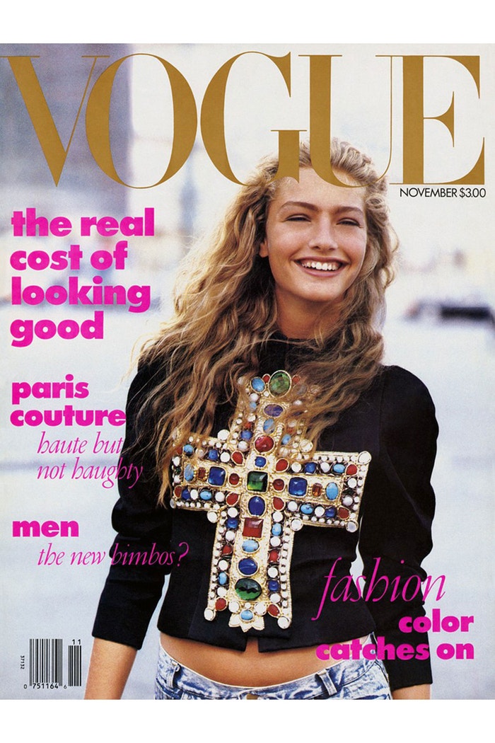 Cover americké Vogue, listopad 1988 Autor: Peter Lindbergh