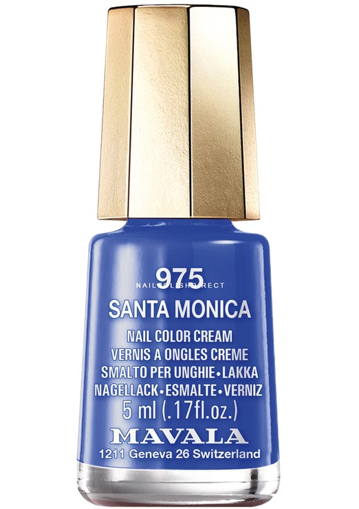 Mini lak na nehty v odstínu 975 Santa Monica, MAVALA, prodává Fann, 190 Kč