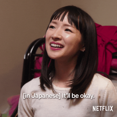 Autor: Giphy.com/Tidying Up with Marie Kondo (Netflix)
