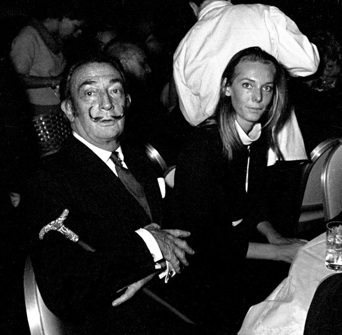 Salvador Dalí a Amanda Lear, 1967
