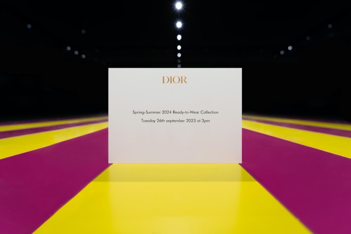 Živě z Paříže: Dior jaro-léto 2024