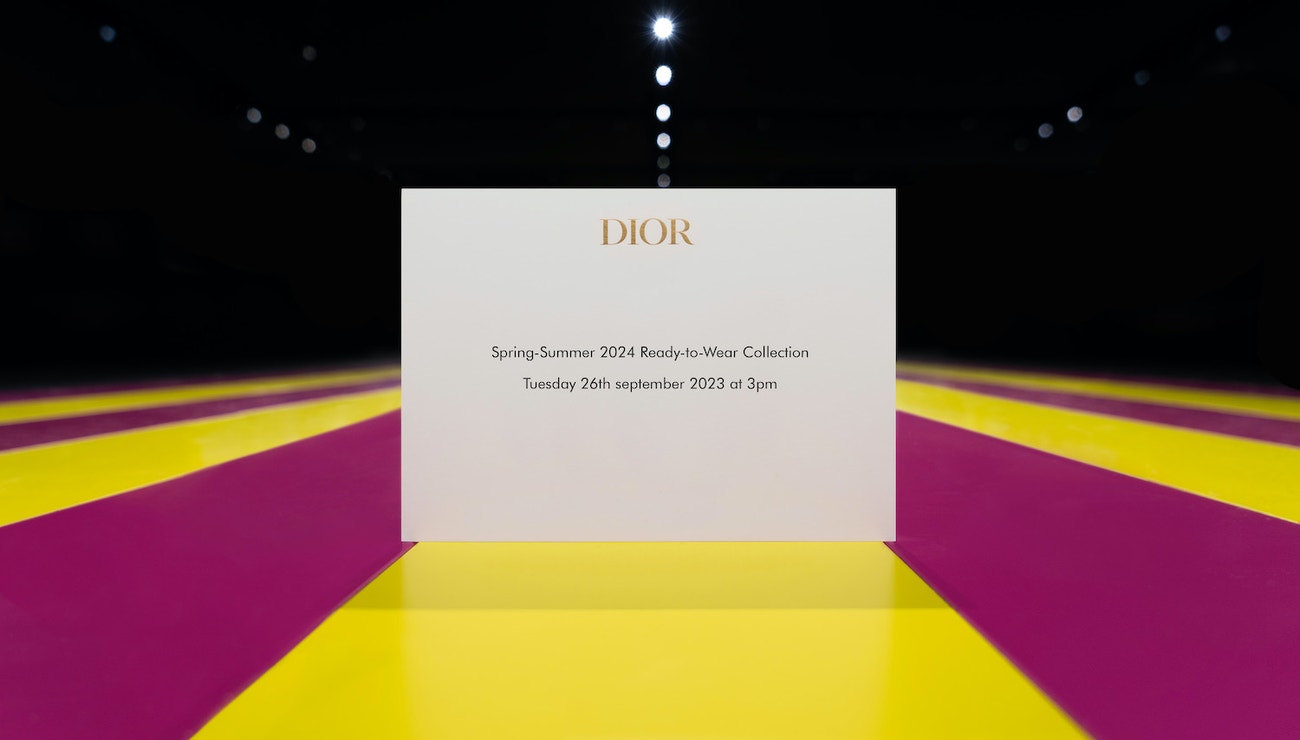 Živě z Paříže: Dior jaro-léto 2024