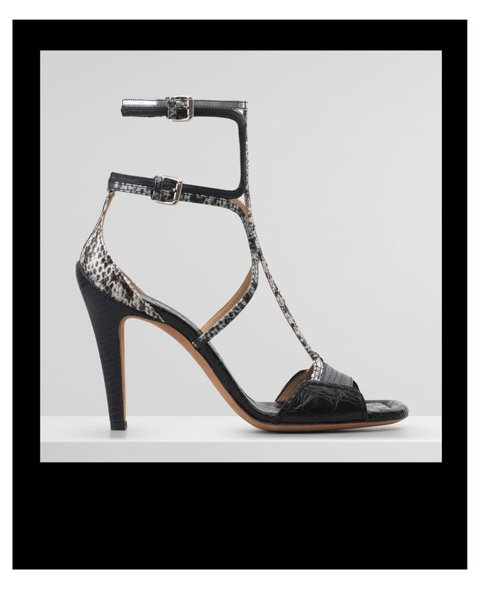 Sandálky Gladiator s hadím printem, Chloé, prodává Chloé, € 820 Autor: Archiv firmy
