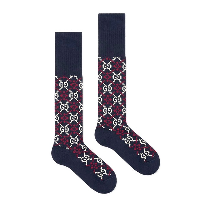 GG Diamond bavlněné ponožky, Gucci, gucci.com/cz, 100 € Autor: Archiv značky