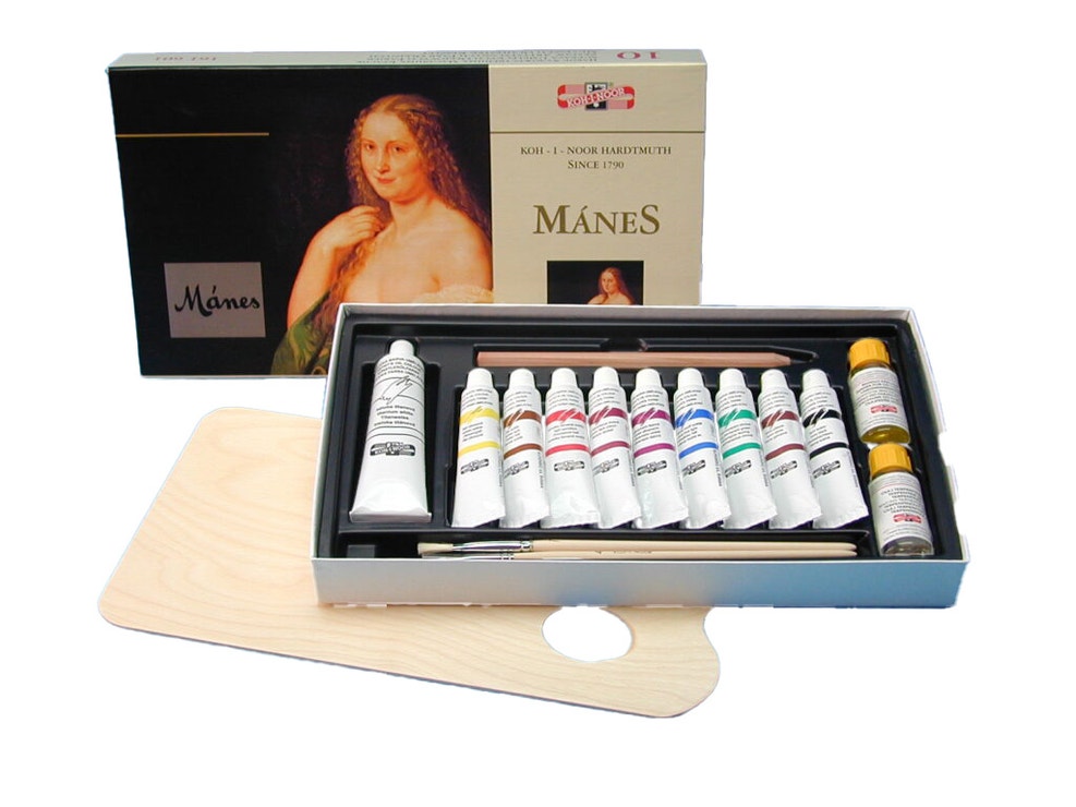 Kazeta olejových barev Mánes, KOH-I-NOOR, prodává Koh-i-noor, 914 Kč