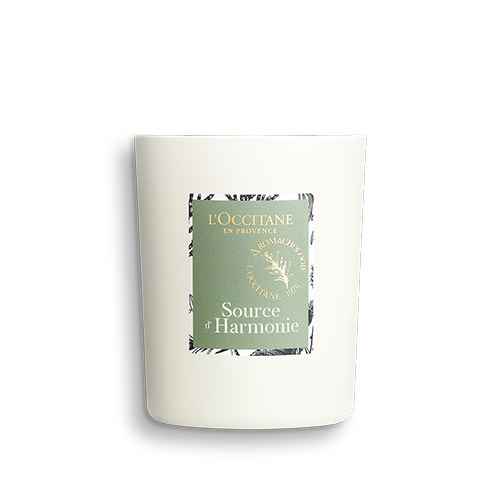 Svíčka Source d'Harmonie, L'OCCITANE, prodává Loccitane.cz, 600 Kč