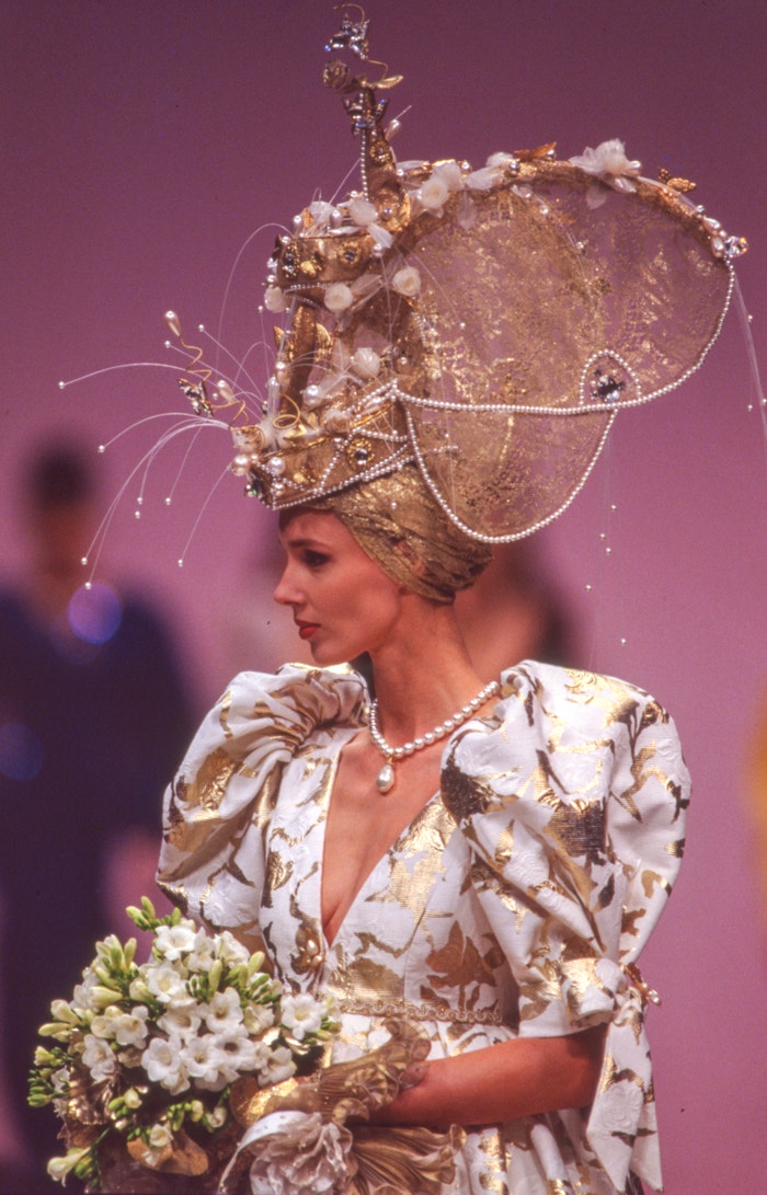 Haute Couture, 1989 Autor: Daniel SIMON/Gamma-Rapho via Getty Images