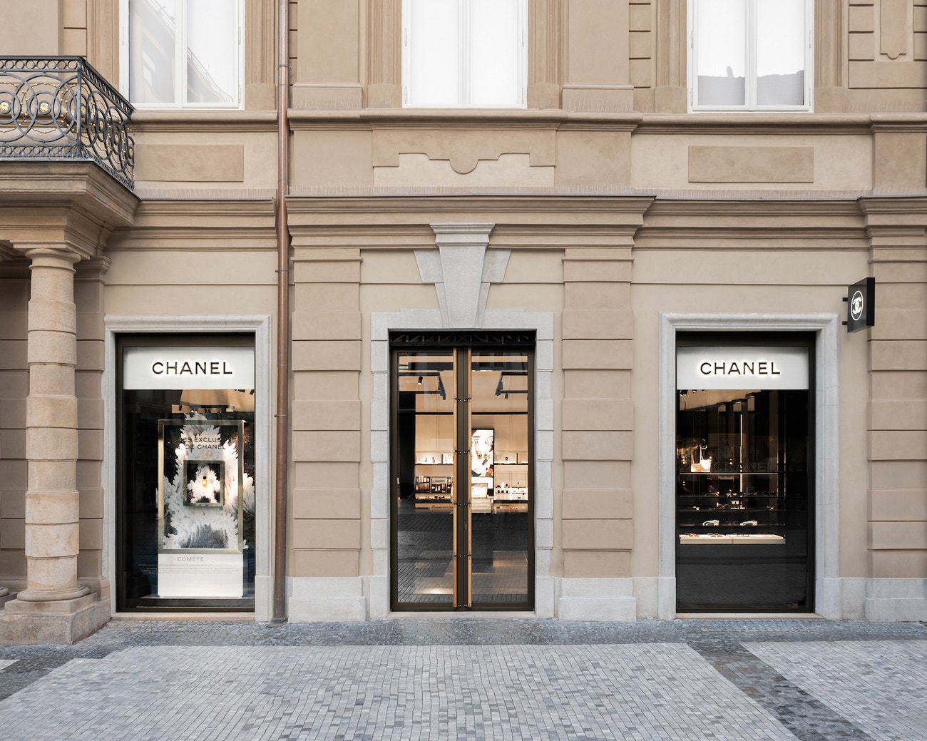 Beauty butik Chanel v paláci Savarin