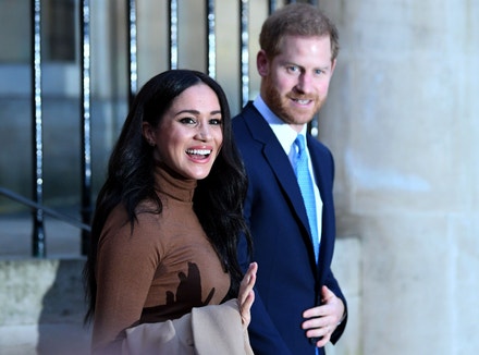 Princ Harry a vévodkyně Meghan v Londýně, 7. ledna 2020