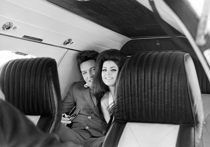 Elvis Presley s manželkou Priscillou