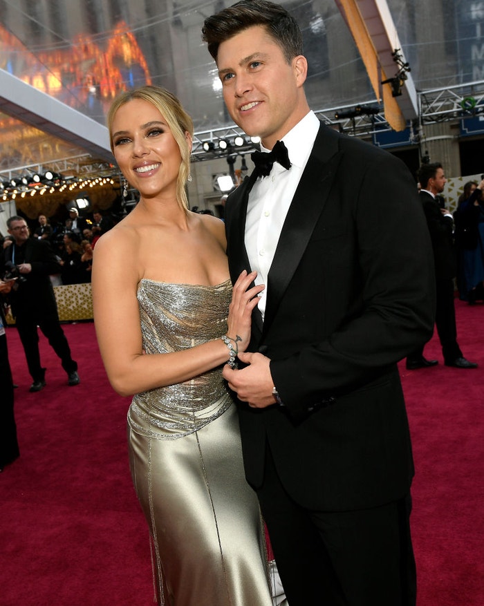 Scarlett Johansson se snoubencem Colinem Jostem        Autor: Getty Images