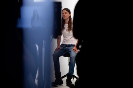 Eliot Sumner v zákulisí kampaně CK Everyone