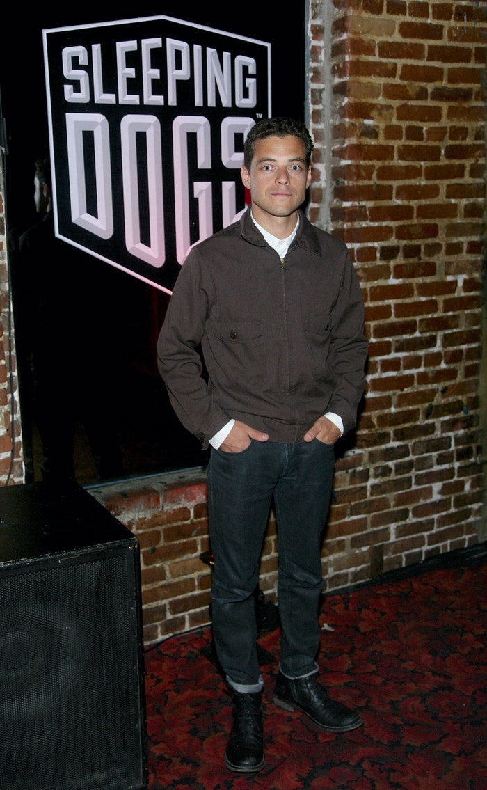 Rami Malek na akci Sleeping Dogs v Dim Mak Studios, srpen 2012       Autor: Maury Phillips/WireImage