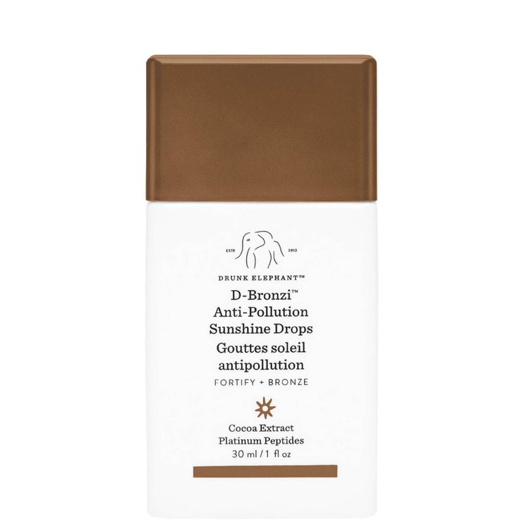 Samoopalovací kapky D-Bronzi Anti-Pollution Sunshine Drops, DRUNK ELEPHANT, prodává Sephora, 930 Kč