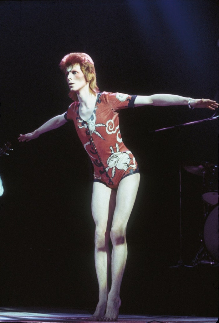 David Bowie v kostýmu Kansaie Yamamota  Autor: Getty Images