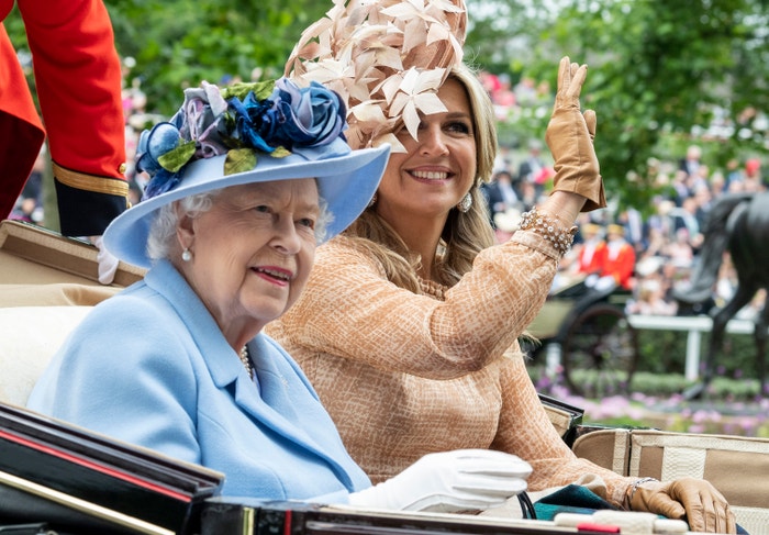 Královna Alžběta II. a Máxima Nizozemská Autor: Mark Cuthbert/Getty Images