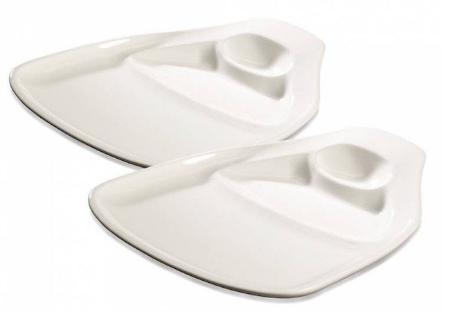 Set porcelánových talířů na steaky, VILLEROY & BOCH, prodává Potten & Pannen, 1040 Kč