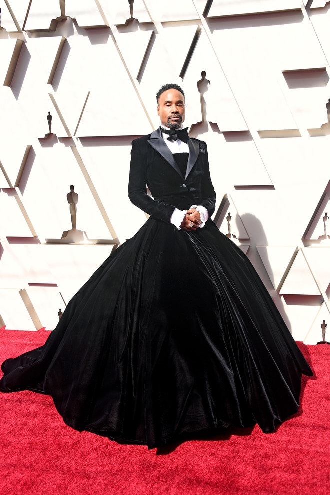 Billy Porter v modelu Christian Siriano