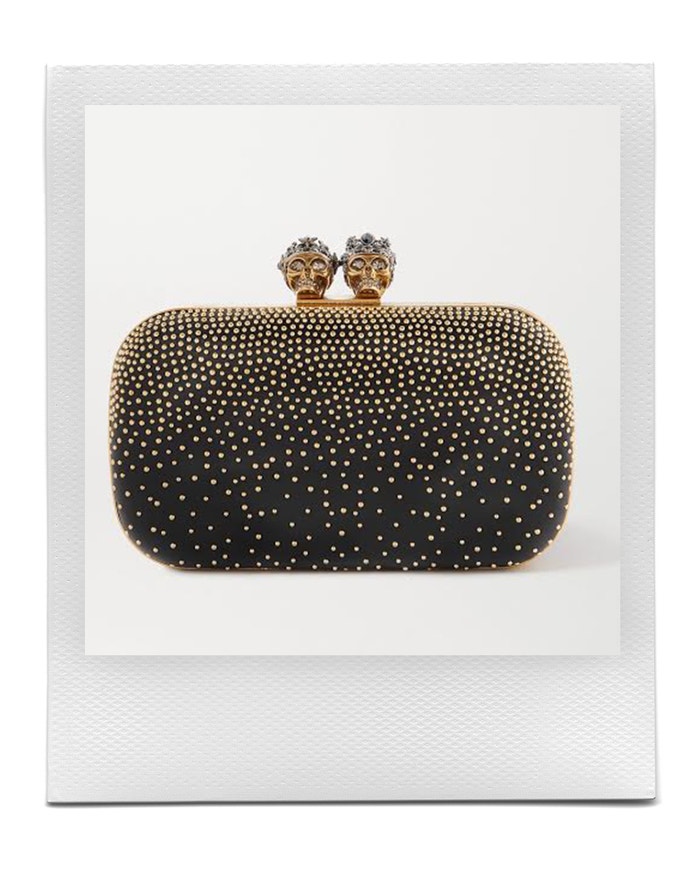Psaníčko Queen & King, ALEXANDER McQUEEN, prodává Net-a-porter, 2095 € Autor: Archiv značky