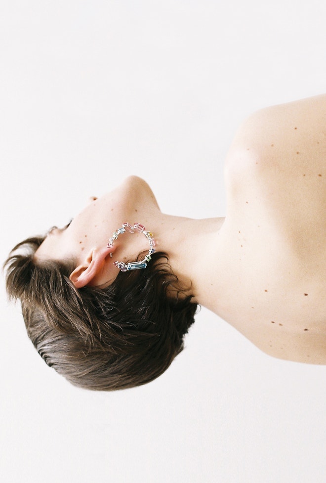 Náušnice, Swarovski, 2 706 Kč, prodává MODIVO.cz.