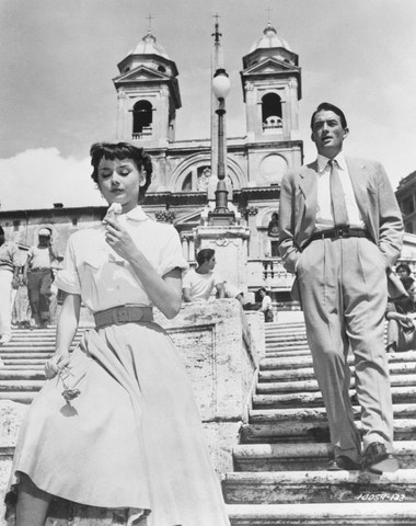 Takhle si Řím pamatuje Audrey Hepburn 