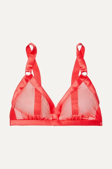 Transparentní podprsenka, * Cosabella*, prodává Net-a-Porter, 65 €  Autor: Archiv firmy