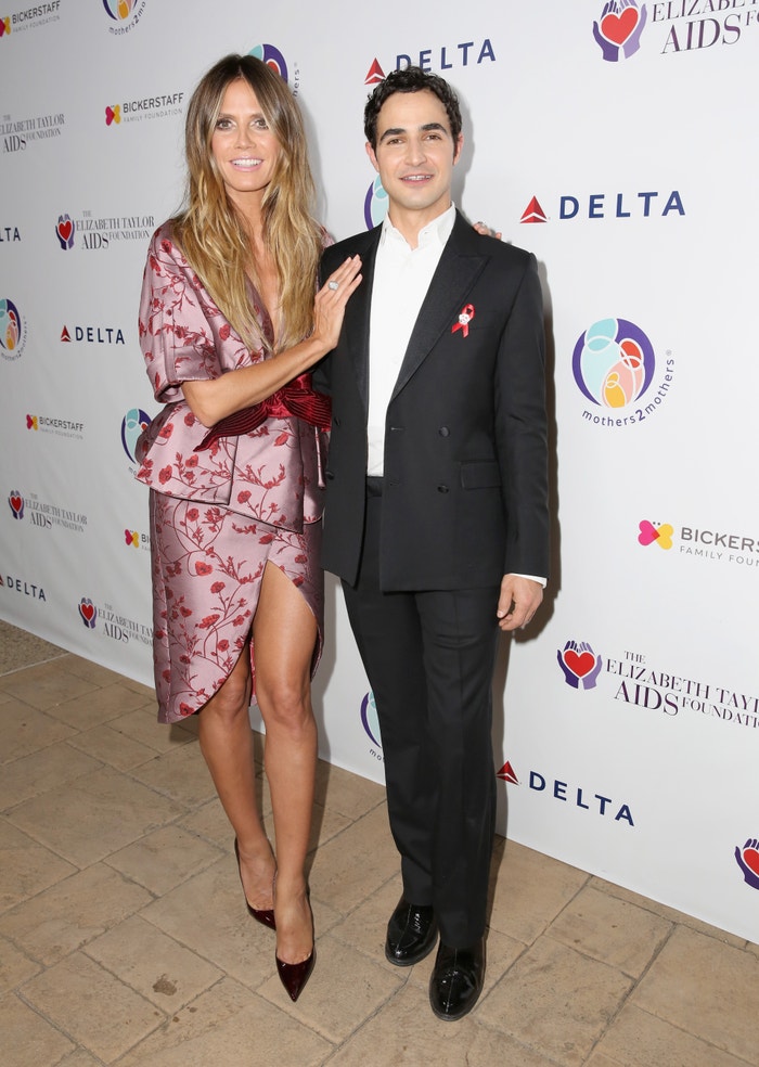 Heidi Klum a Zac Posen na večeři pro mothers2mothers, 2017 Autor: Rachel Murray/Getty Images for mothers2mothers and The Elizabeth Taylor AIDS Foundation