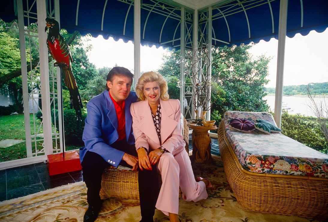  Ivana Trump a Donald Trump v roce 1987