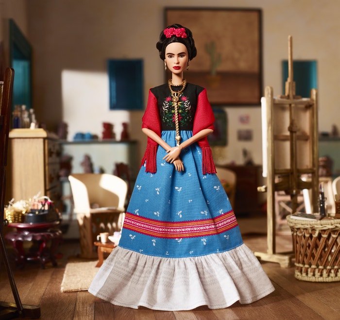 Barbie jako Frida Kahlo